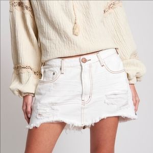 One Teaspoon | Junkyard Denim Skirt